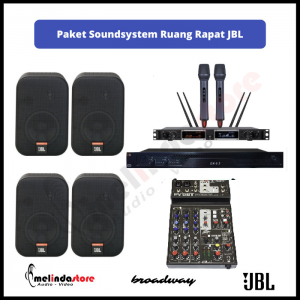 Paket Sound System Ruang Rapat Speaker JBL - Luas 50M2 A